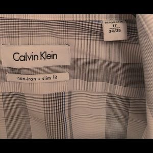 Calvin Klein long sleeve button up.